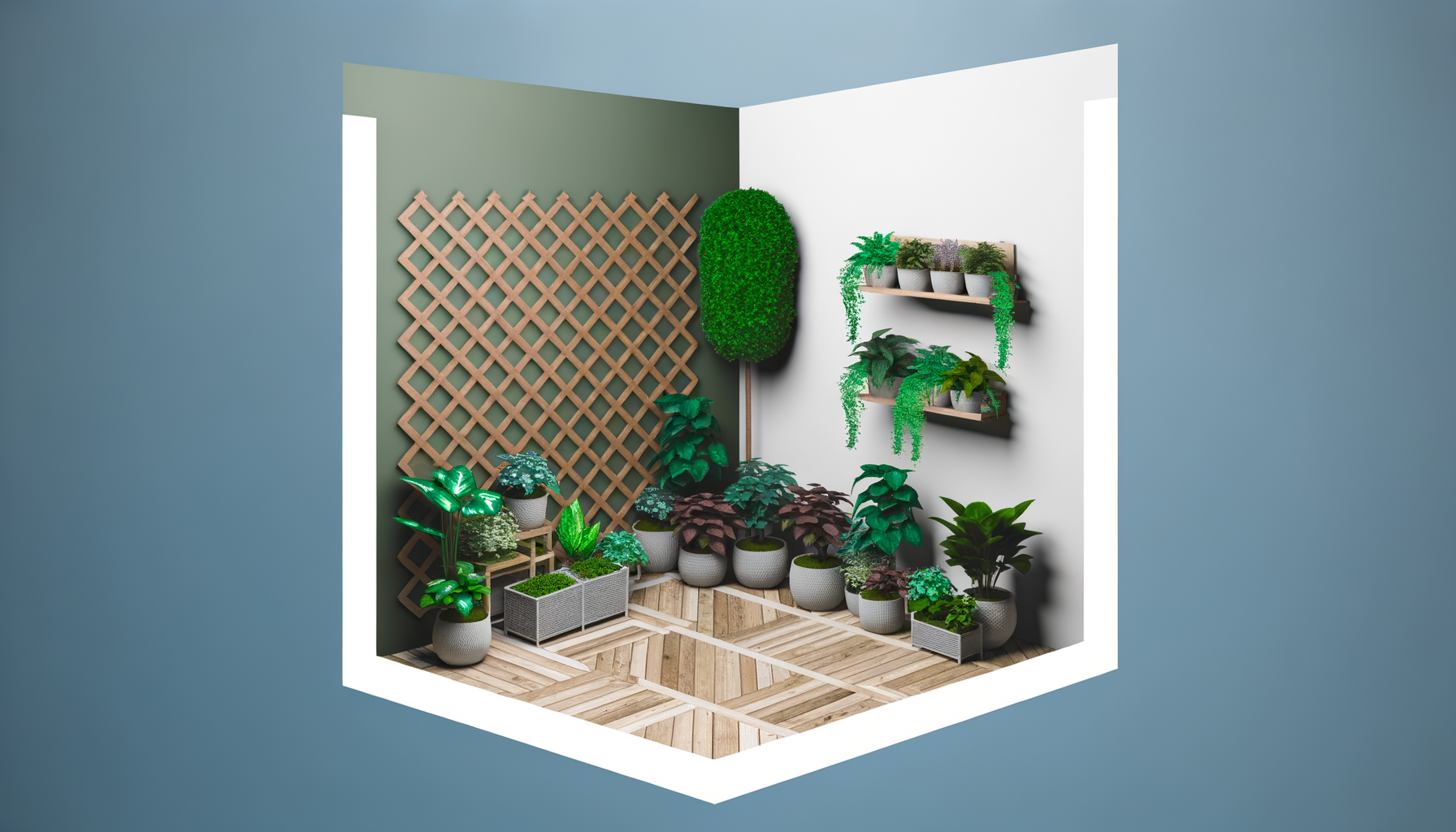 Alt="Conseils pour aménager un luxuriant jardin d'intérieur dans un petit espace avec des idées innovantes"